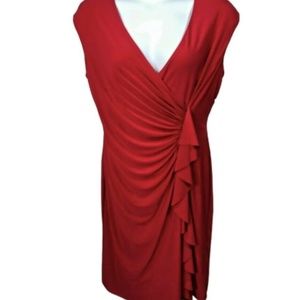 NWT American Living Ladies Red Dress Size 16 XL